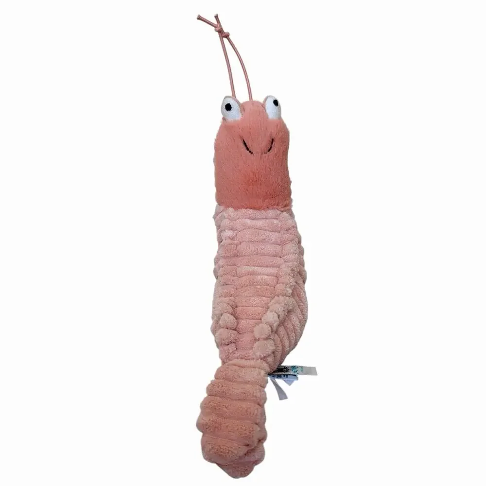 Jellycat Sheldon Shrimp Plush Retired HTF Rare 9”
